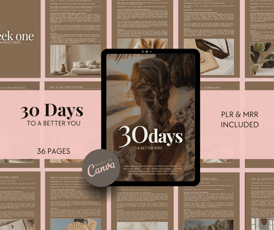 30 Days to a Better You - MRR Digital Storefront