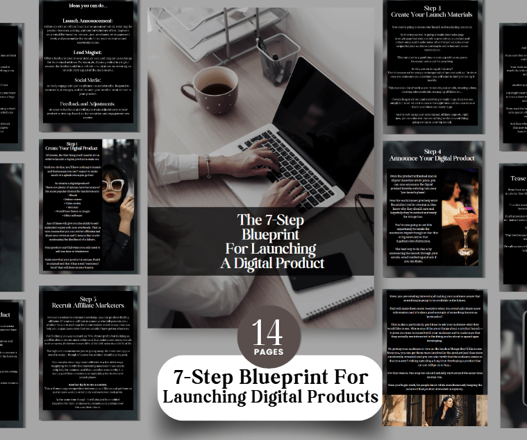 The 7 - Step Blueprint for Launching a Digital Product - MRR Digital Storefront