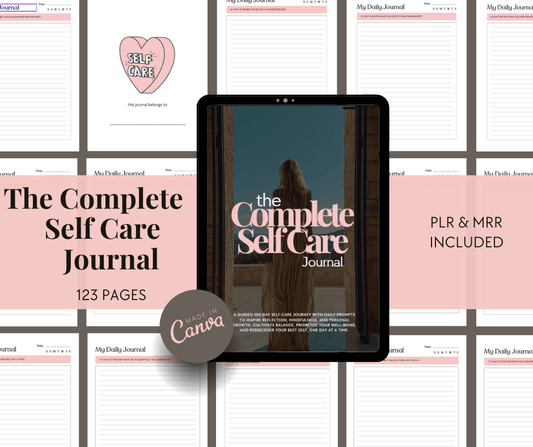 The Complete Self - Care Journal - MRR Digital Storefront