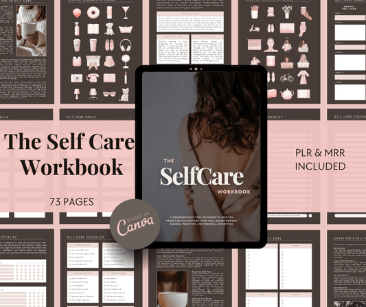 The Self - Care Workbook - MRR Digital Storefront