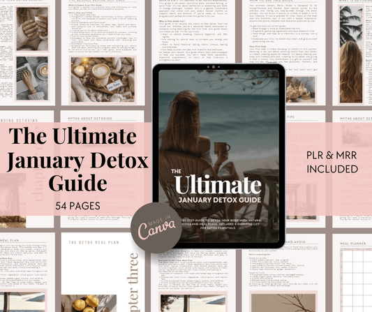 The Ultimate January Detox Guide - MRR Digital Storefront