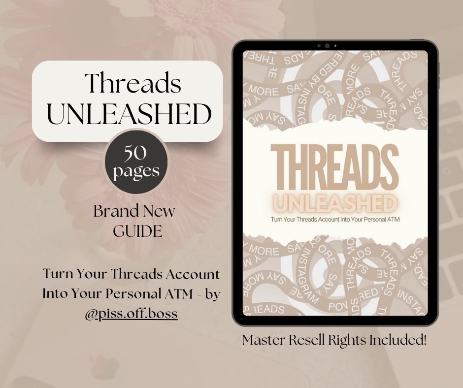 Threads UNLEASHED Guide - MRR Digital Storefront