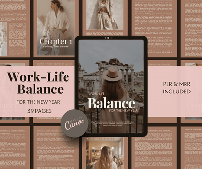 Work - Life Balance for The New Year - MRR Digital Storefront